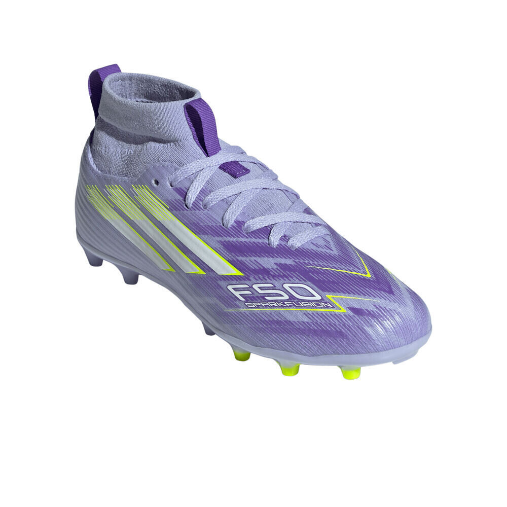 adidas botas de futbol niño cesped artificial F50 LEAGUE FG/MG W CE lateral interior