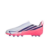 adidas botas de futbol niño cesped artificial F50 LEAGUE LL AG JR BLAZRO puntera