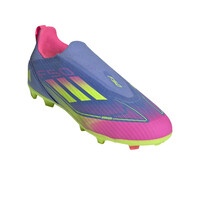 adidas botas de futbol niño cesped artificial F50 LEAGUE LL FG/MG J AZAM lateral interior