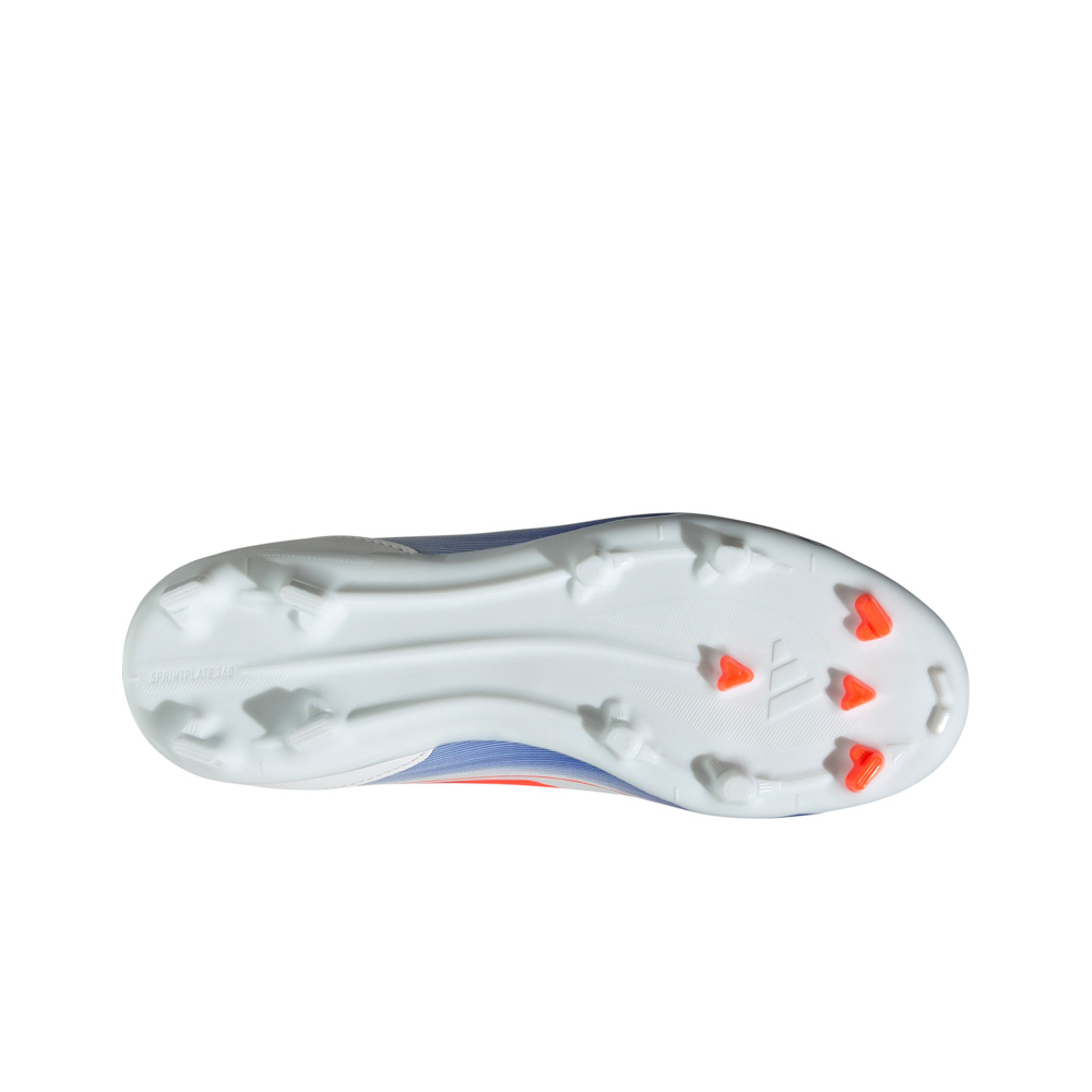 adidas botas de futbol niño cesped artificial F50 LEAGUE LL FG/MG J BLAZ vista superior