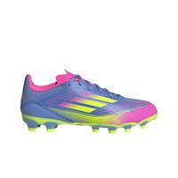 adidas botas de futbol niño cesped artificial F50 LEAGUE MG J AZAM lateral exterior