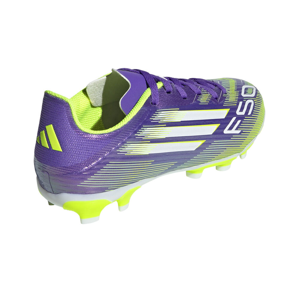 adidas botas de futbol niño cesped artificial F50 LEAGUE MG JR MOAM vista trasera