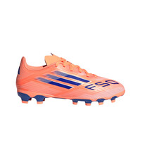 adidas botas de futbol niño cesped artificial F50 LEAGUE MG JR NAAZ lateral exterior