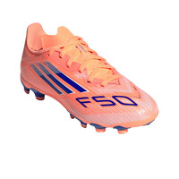 adidas botas de futbol niño cesped artificial F50 LEAGUE MG JR NAAZ lateral interior