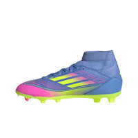 adidas botas de futbol niño cesped artificial F50 League Mid csped nat/multisup puntera