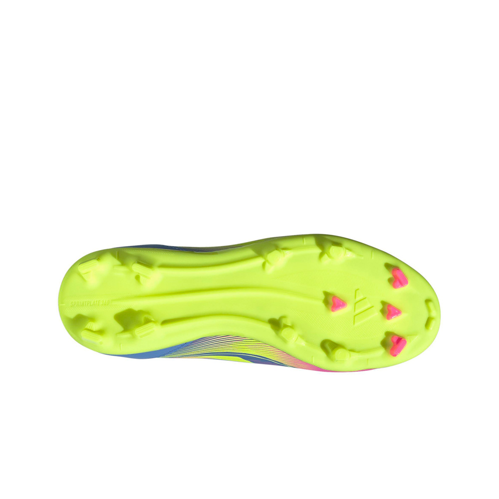 adidas botas de futbol niño cesped artificial F50 League Mid csped nat/multisup vista superior