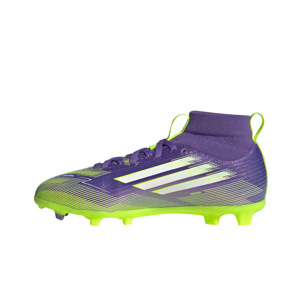 adidas botas de futbol niño cesped artificial F50 LEAGUE MID FG/MG puntera