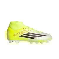 adidas botas de futbol niño cesped artificial F50 LEAGUE SOCK FG J AMBL lateral exterior