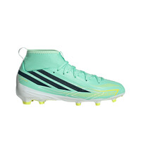 adidas botas de futbol niño cesped artificial F50 LEAGUE SOCK FG JR VEAMNE lateral exterior
