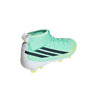 adidas botas de futbol niño cesped artificial F50 LEAGUE SOCK FG JR VEAMNE vista trasera