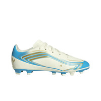 adidas botas de futbol niño cesped artificial F50 MESSI CLUB JR FG PLCE lateral exterior