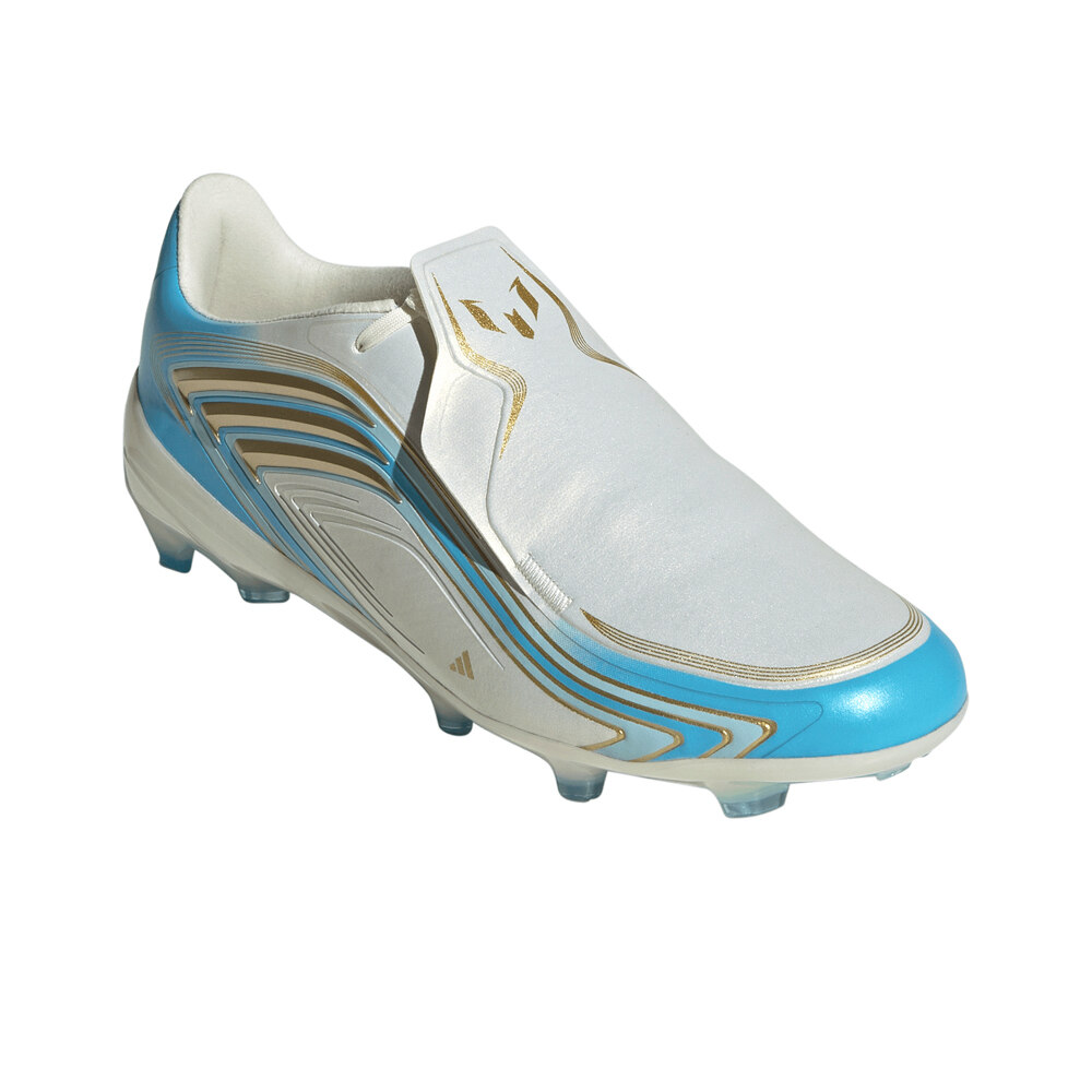adidas botas de futbol niño cesped artificial F50 MESSI ELITE FG JR PLCE lateral interior