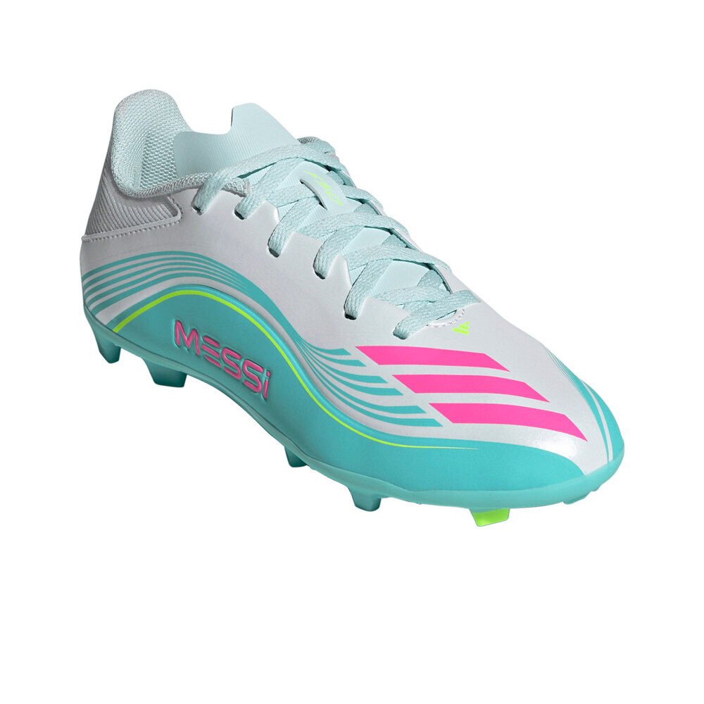 adidas botas de futbol niño cesped artificial F50 MESSI LEAGUE FG/MG lateral interior