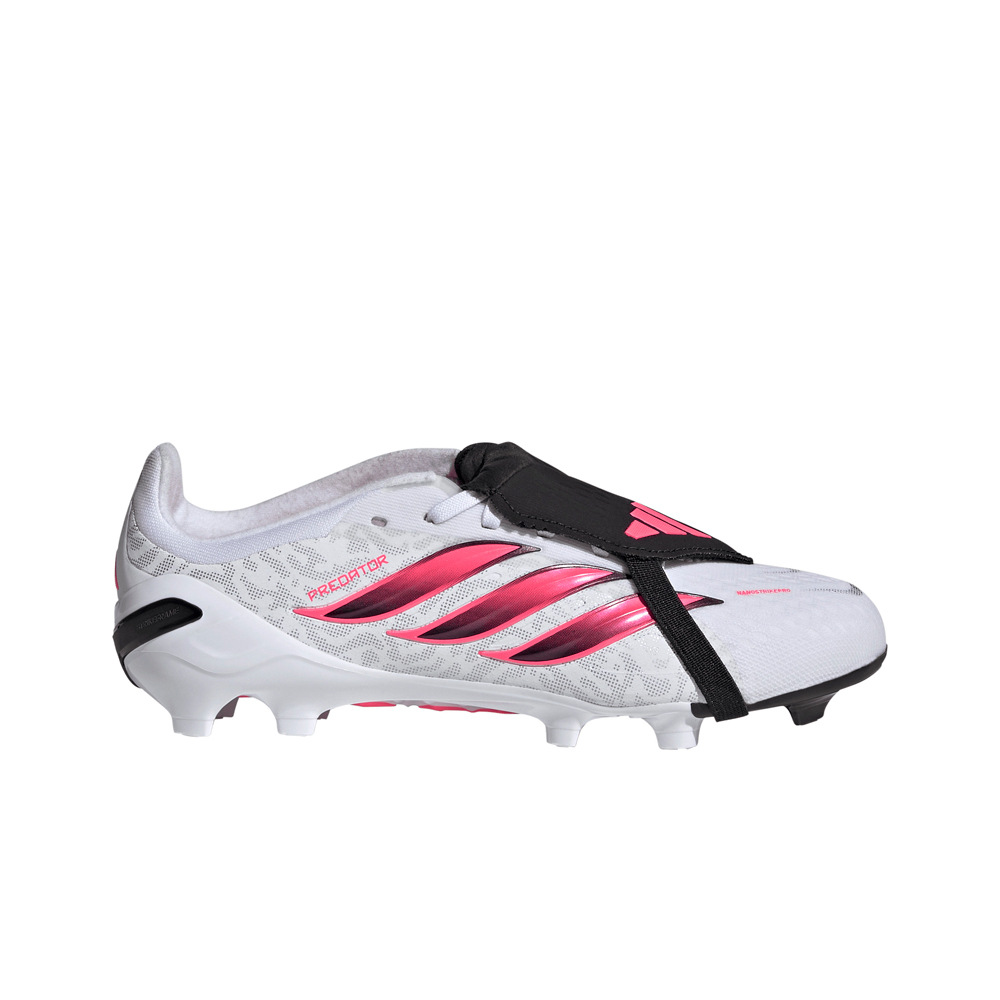 adidas botas de futbol niño cesped artificial PREDATOR ELITE FT FG JR BLRO lateral exterior