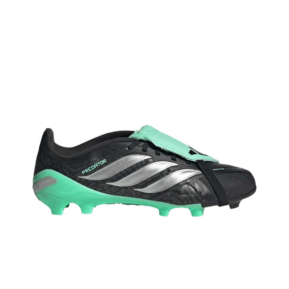 adidas botas de futbol niño cesped artificial PREDATOR LEAGUE FT FG JR NEVE lateral exterior
