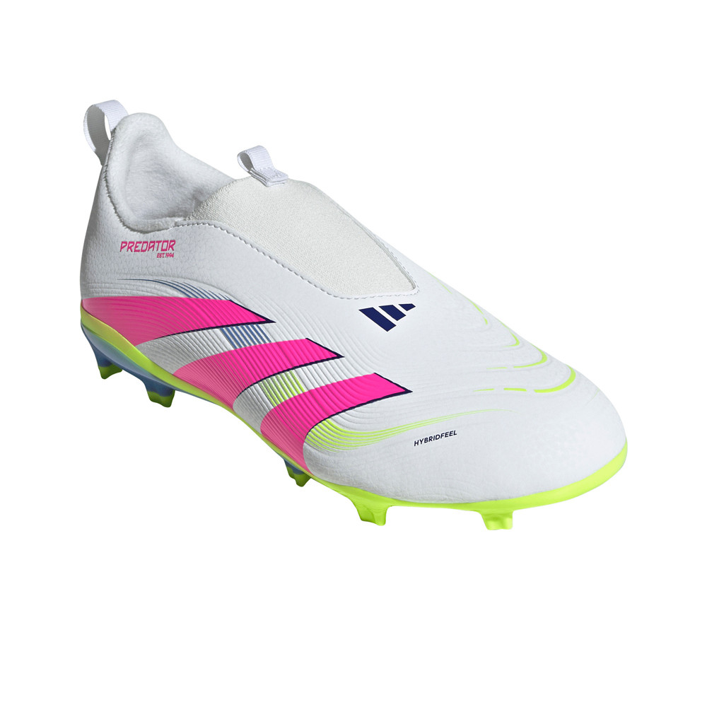 adidas botas de futbol niño cesped artificial Predator League Laceless csped nat/multisup lateral interior
