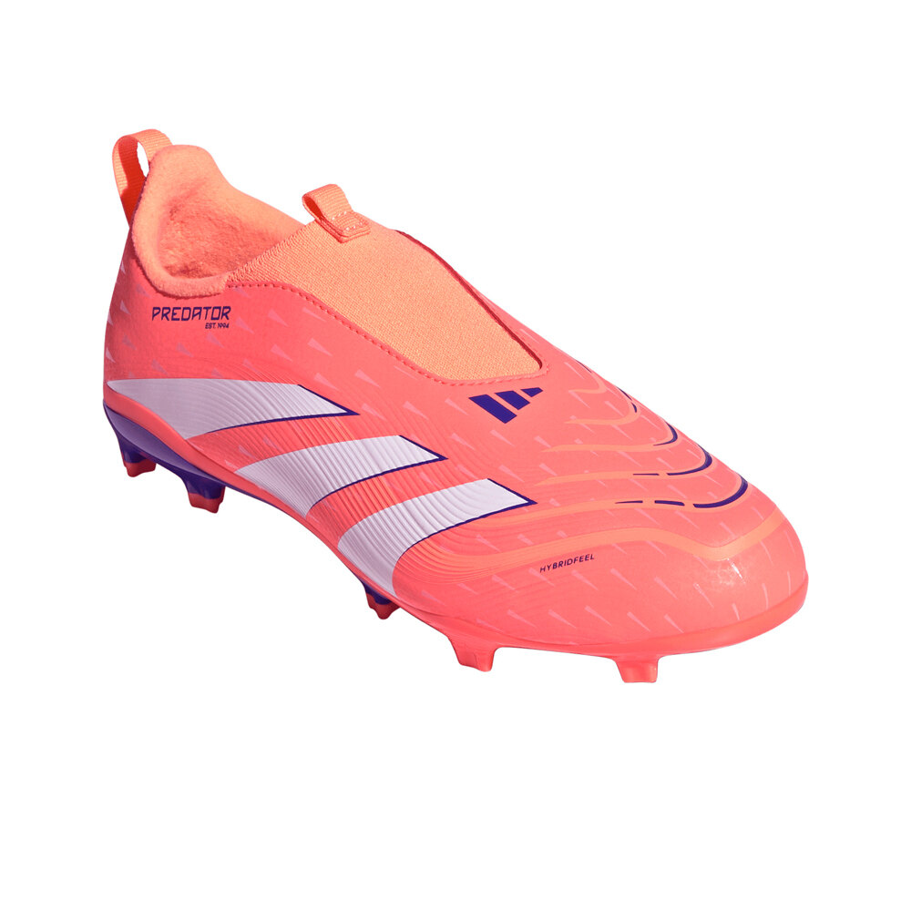 adidas botas de futbol niño cesped artificial PREDATOR LEAGUE LACELESS lateral interior