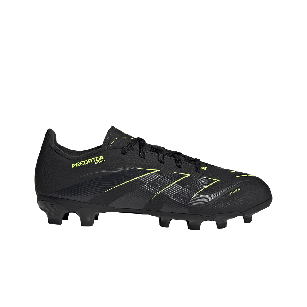 adidas botas de futbol niño cesped artificial PREDATOR LEAGUE MG JR NE lateral exterior