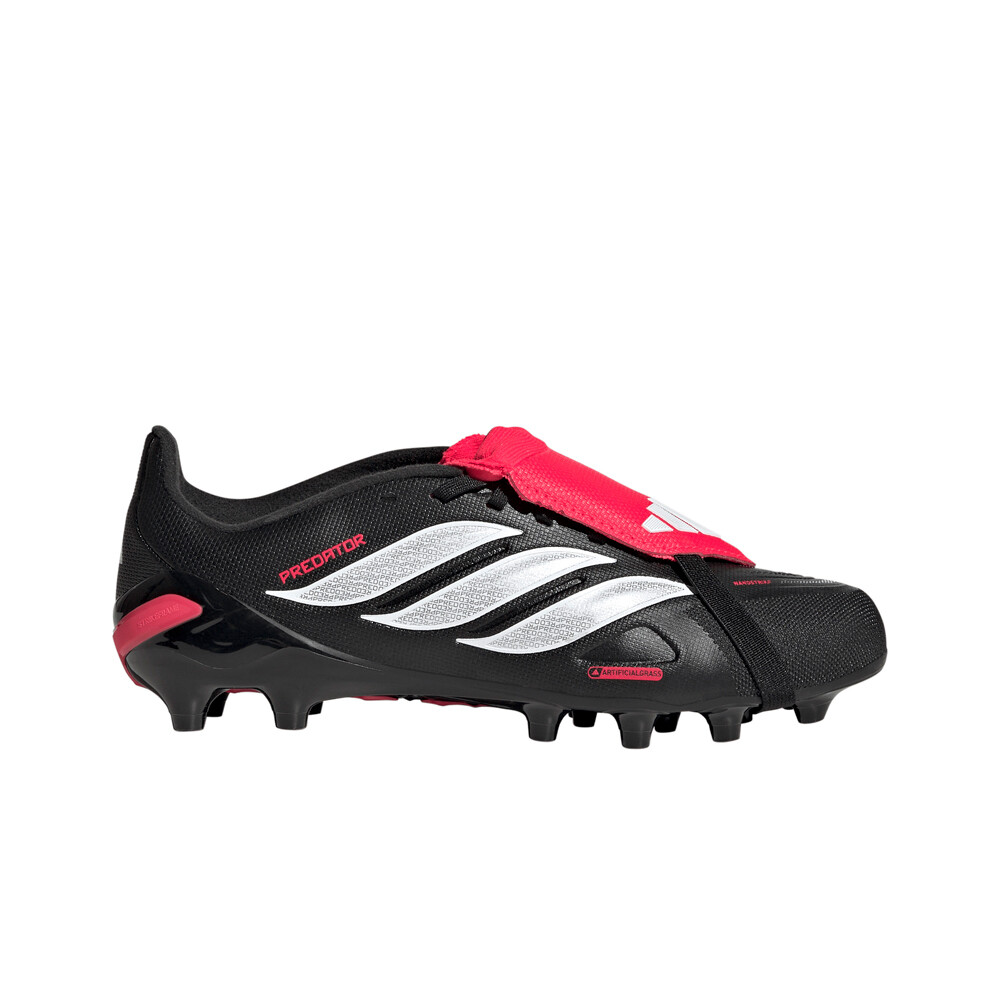 adidas botas de futbol niño cesped artificial PREDATOR LEAGUE TONGUE AG lateral exterior