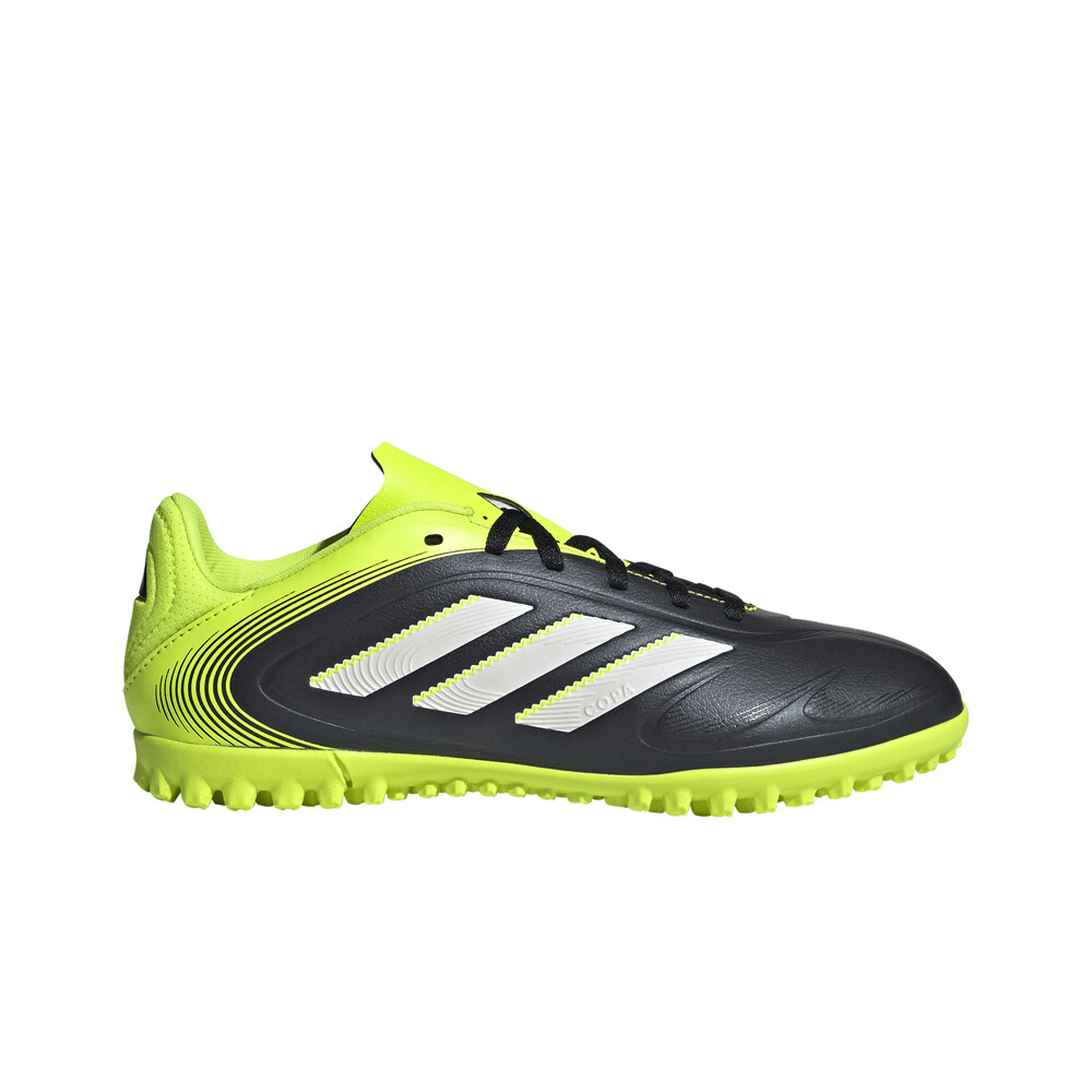 adidas botas de futbol niño multitaco y terreno duro COPA PURE CLUB TF JR NELM lateral exterior