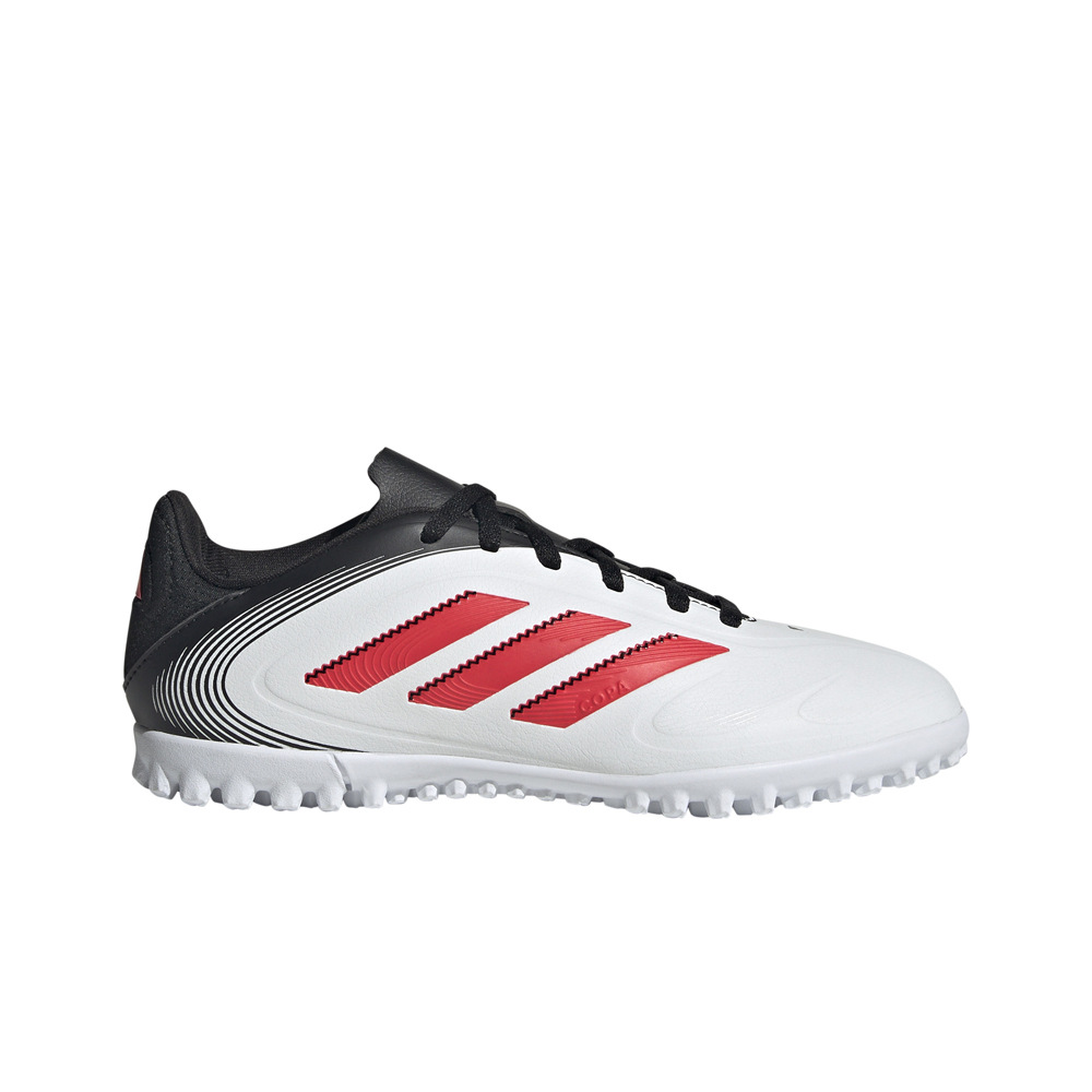 adidas botas de futbol niño multitaco y terreno duro COPA PURE III CLUB TF J lateral exterior