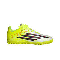 adidas botas de futbol niño multitaco y terreno duro F50 CLUB lateral exterior