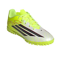 adidas botas de futbol niño multitaco y terreno duro F50 CLUB TF J AMBL lateral interior