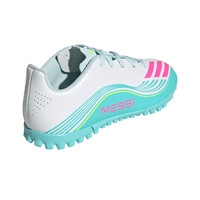 adidas botas de futbol niño multitaco y terreno duro F50 CLUB TF J MESSI VEBLRS vista trasera