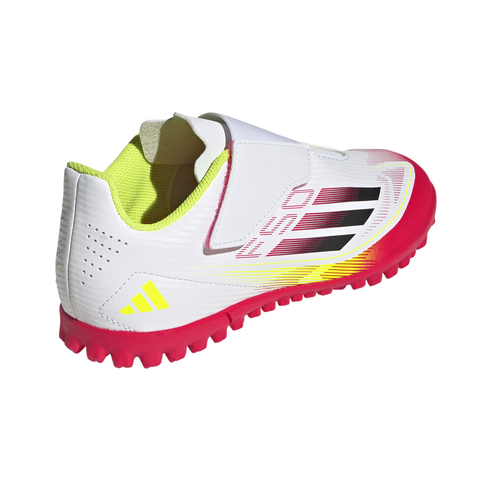 adidas botas de futbol niño multitaco y terreno duro F50 CLUB VEL TF J vista trasera