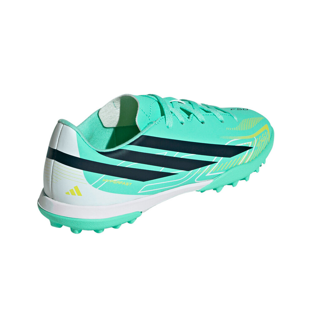 adidas botas de futbol niño multitaco y terreno duro F50 HYPERFAST CLUB vista trasera