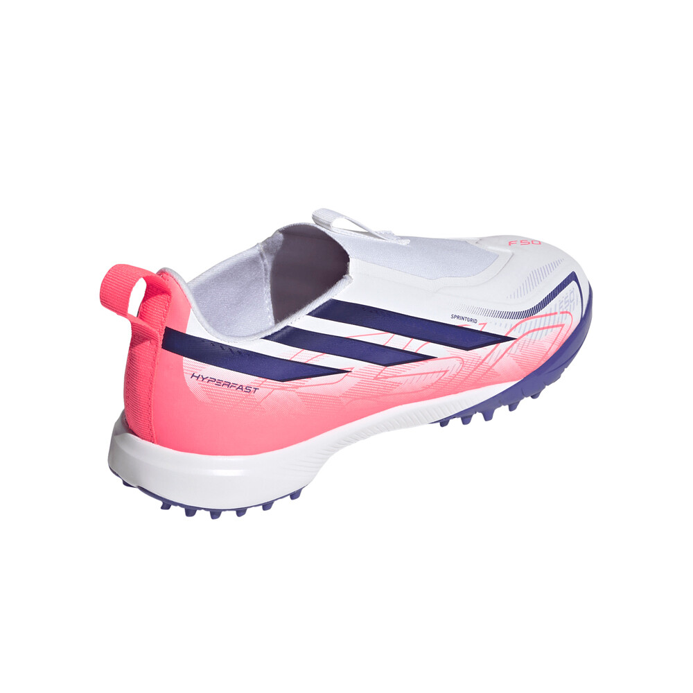 adidas botas de futbol niño multitaco y terreno duro F50 HYPERFAST LEAGUE vista trasera