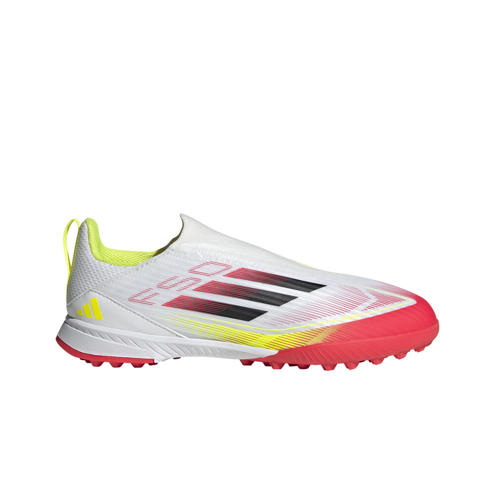 adidas botas de futbol niño multitaco y terreno duro F50 LEAGUE LL TF J lateral exterior