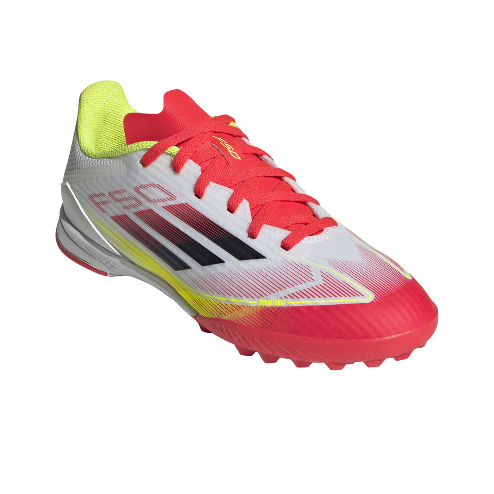 adidas botas de futbol niño multitaco y terreno duro F50 LEAGUE TF J lateral interior