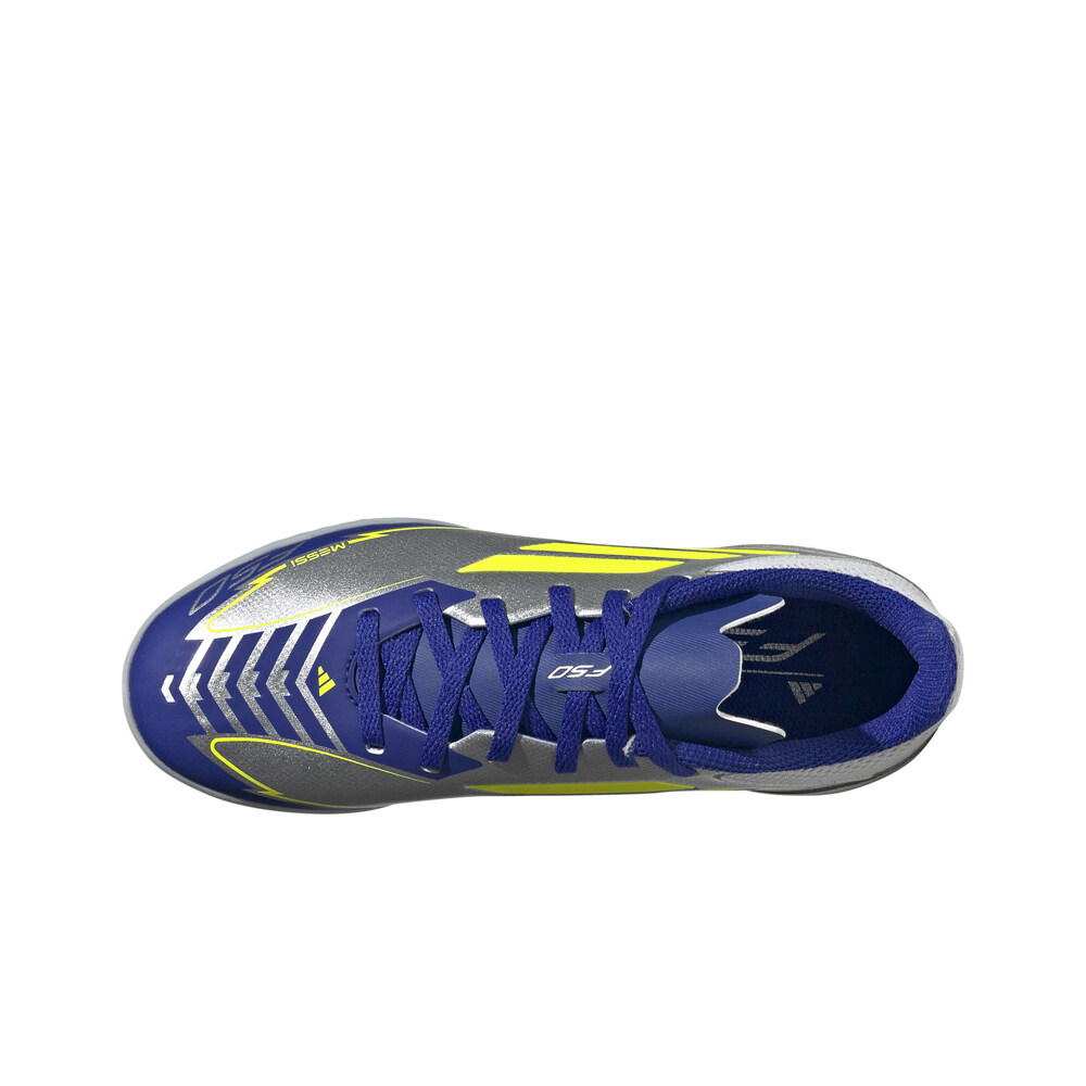 adidas botas de futbol niño multitaco y terreno duro F50 LEAGUE TF J MESSI PLAZ 05