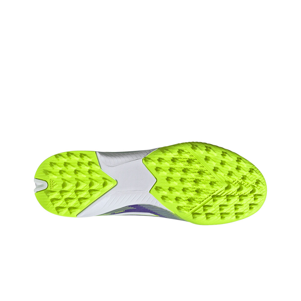 adidas botas de futbol niño multitaco y terreno duro F50 LEAGUE TURF vista superior