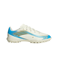 adidas botas de futbol niño multitaco y terreno duro F50 MESSI CLUB TF JR PLCE lateral exterior