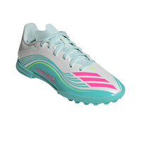 adidas botas de futbol niño multitaco y terreno duro F50 MESSI LEAGUE PARA TURF lateral interior