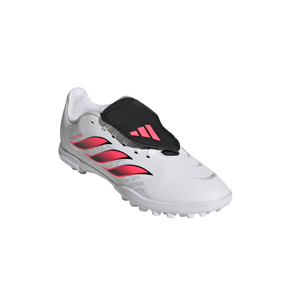 adidas botas de futbol niño multitaco y terreno duro PREDATOR CLUB FT TF JR BLRO lateral interior