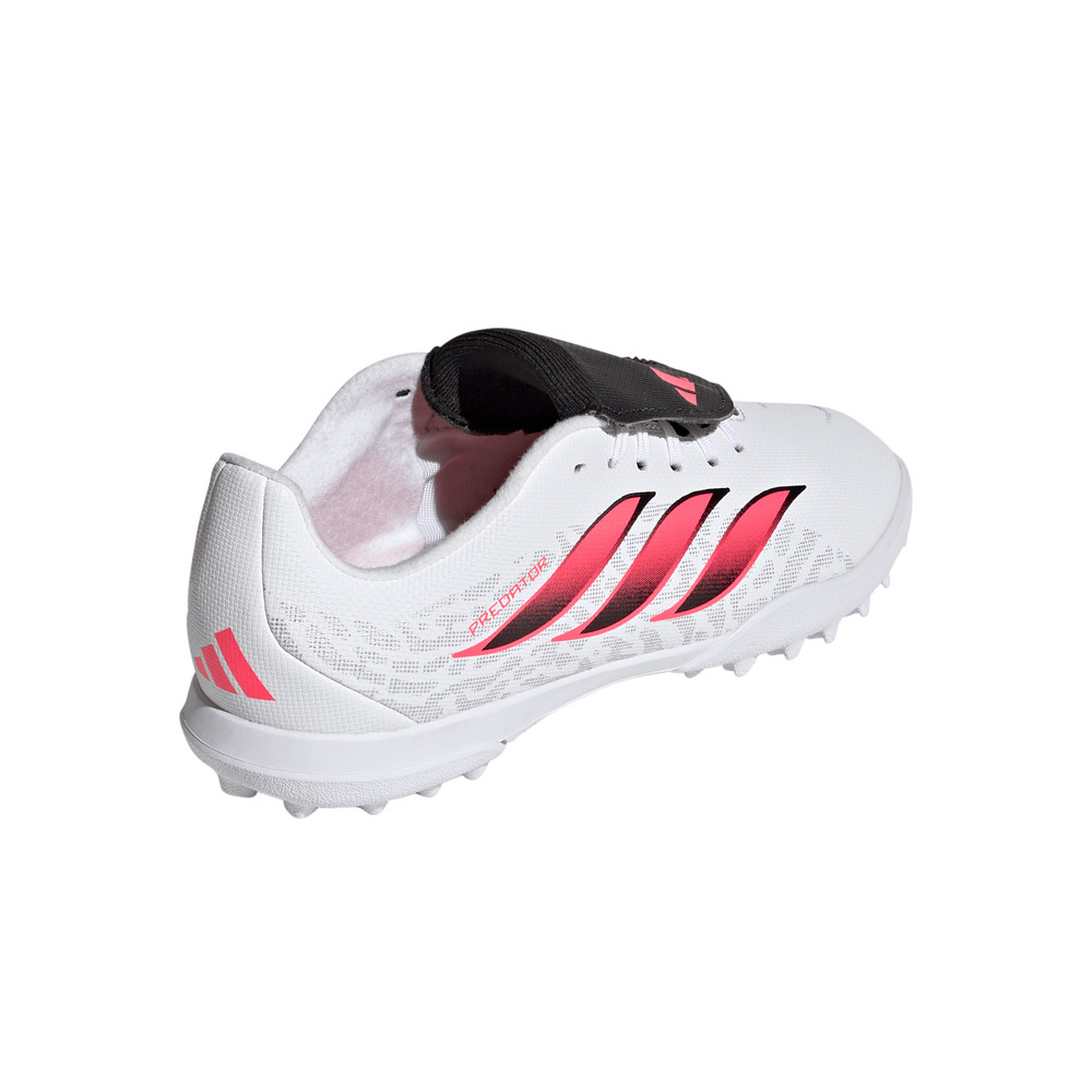 adidas botas de futbol niño multitaco y terreno duro PREDATOR CLUB FT TF JR BLRO vista trasera