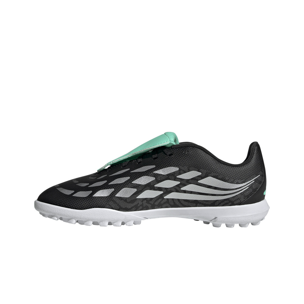 adidas botas de futbol niño multitaco y terreno duro PREDATOR CLUB FT TF JR NEVE puntera