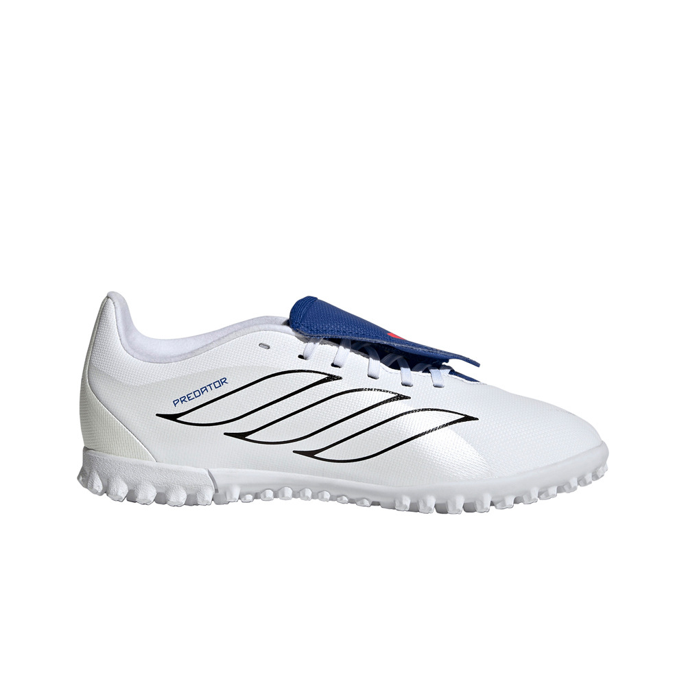 adidas botas de futbol niño multitaco y terreno duro PREDATOR CLUB PARA TURF lateral exterior