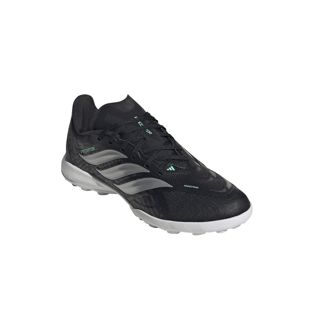 adidas botas de futbol niño multitaco y terreno duro PREDATOR LEAGUE FT TF JR NEVE lateral interior