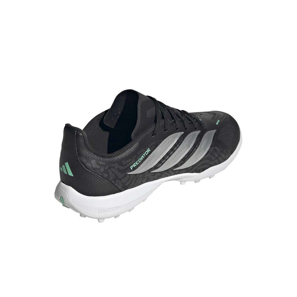 adidas botas de futbol niño multitaco y terreno duro PREDATOR LEAGUE FT TF JR NEVE vista trasera