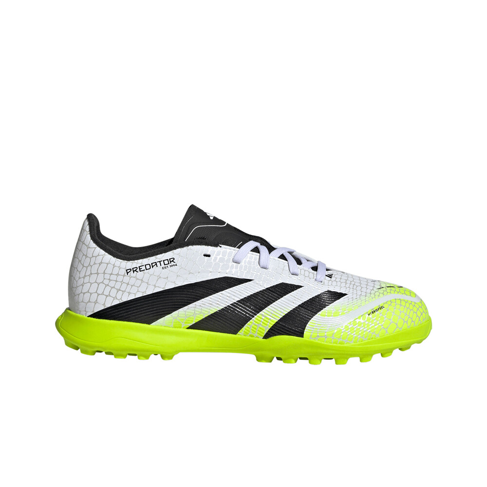 adidas botas de futbol niño multitaco y terreno duro PREDATOR LEAGUE LACELESS lateral exterior