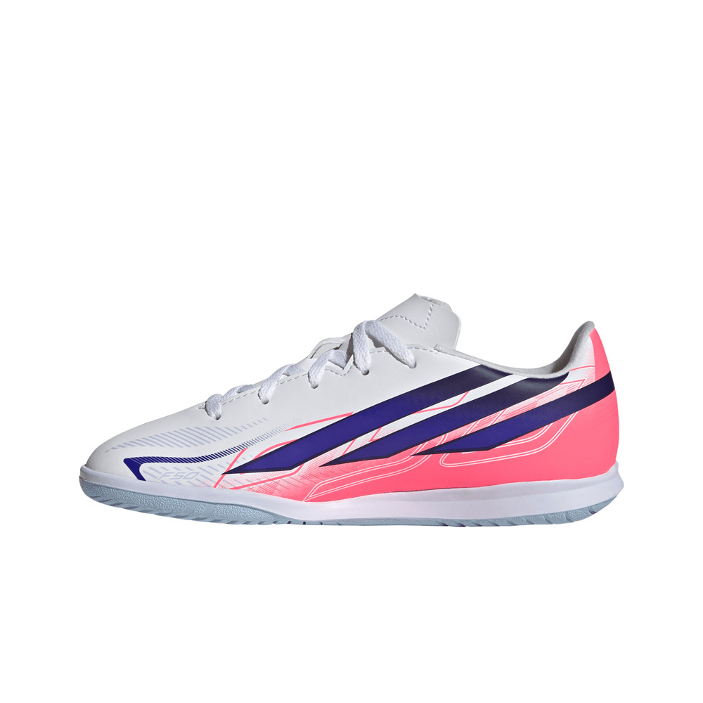 adidas botas fútbol sala niño F50 CLUB IN JR BLROAZ puntera