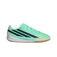 adidas botas fútbol sala niño F50 CLUB IN JR VEAMNE lateral exterior