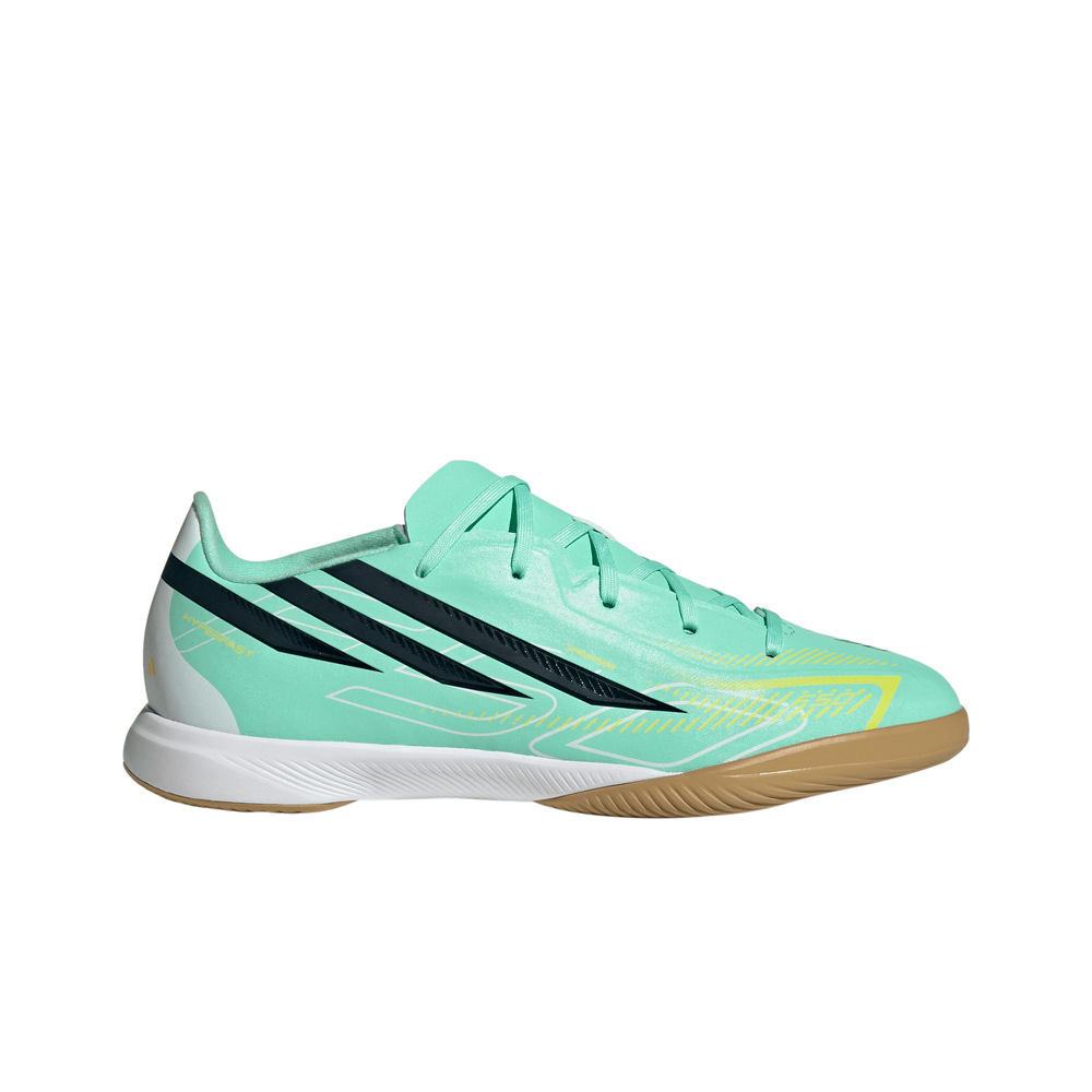 adidas botas fútbol sala niño F50 LEAGUE IN JR VEAMNE lateral exterior