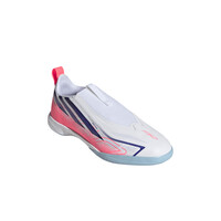 adidas botas fútbol sala niño F50 LEAGUE LL IN JR BLROAZ lateral interior