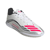 adidas botas fútbol sala niño F50 MESSI CLUB IN JR BLRO lateral interior