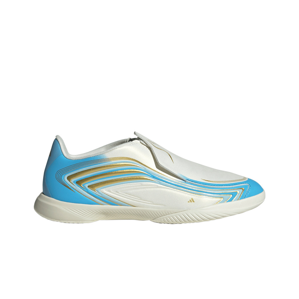 adidas botas fútbol sala niño F50 MESSI LEAGUE IN JR PLCE lateral exterior